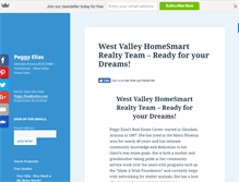 Tablet Screenshot of peggyeliasaz.com